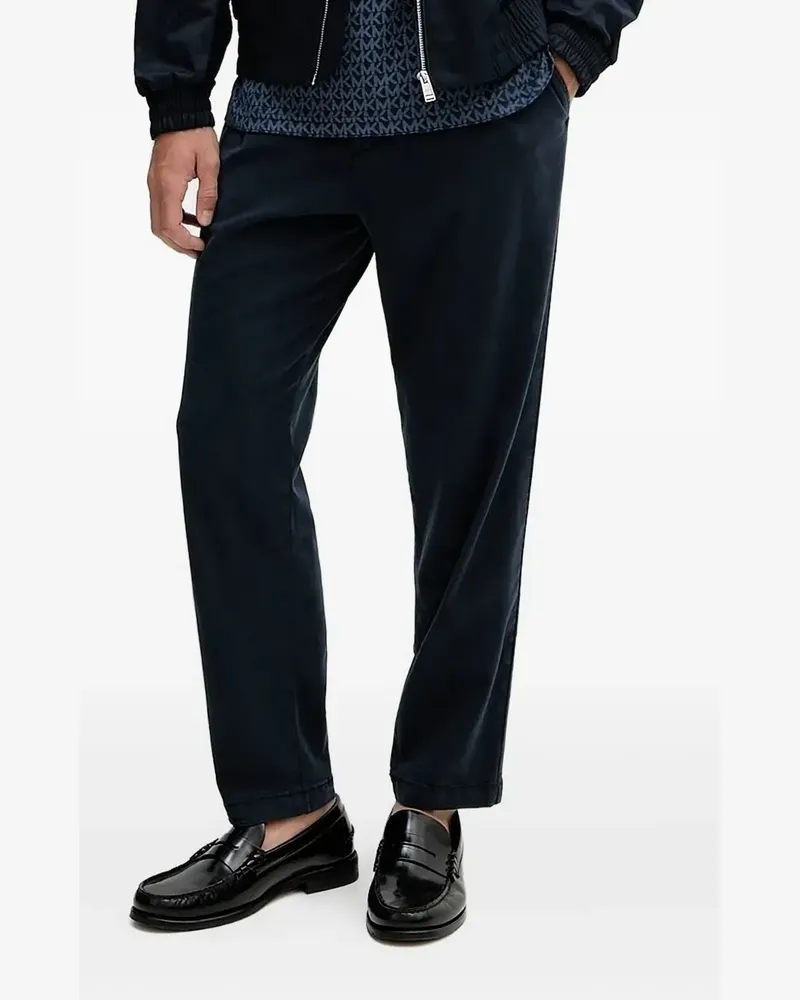 HUGO BOSS Hose im bestickten Taschen - Blau Blau