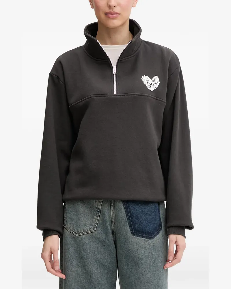 Rip Curl RC Heart Sweatshirt mit Logo-Print - Schwarz Schwarz