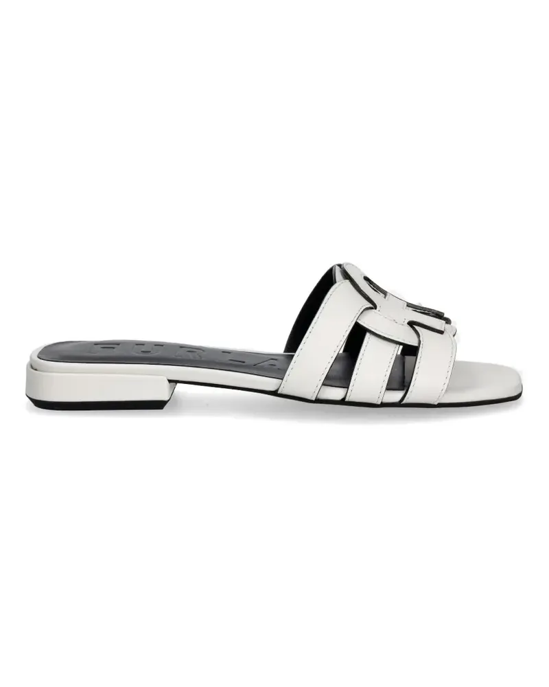 Furla Summer cut-out sandals - Weiß Weiß