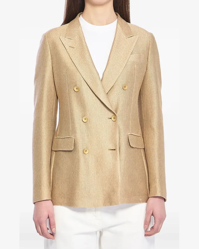 Tagliatore Doppelreihiges Sakko - Nude Nude