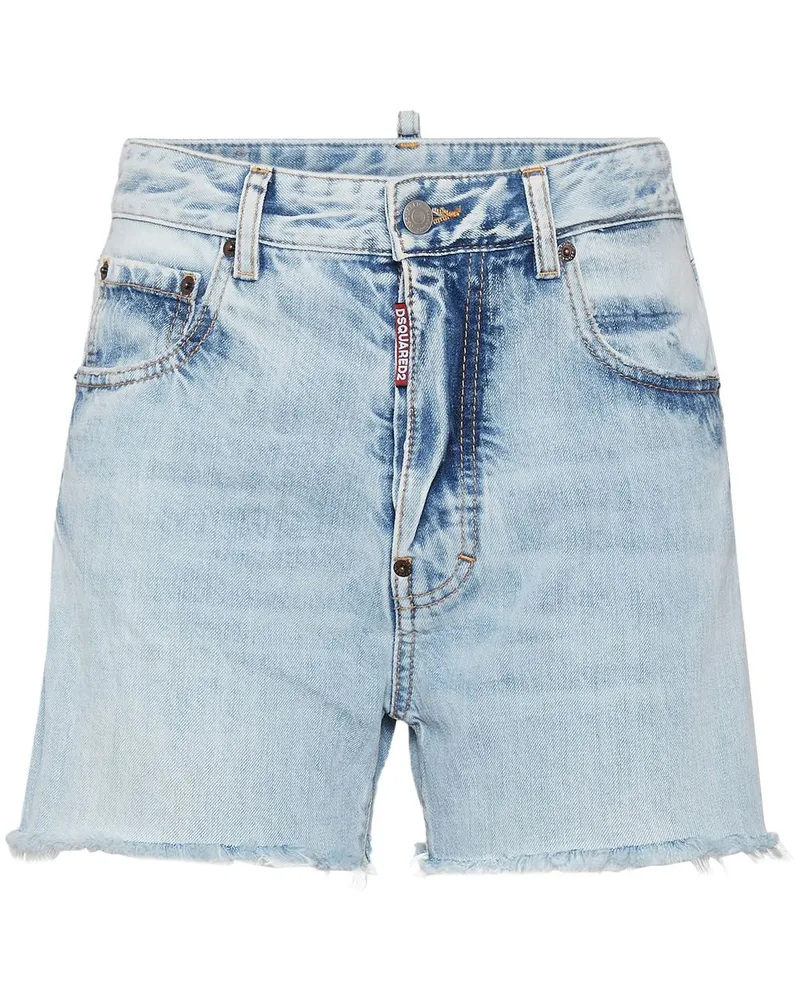 Dsquared2 Jeans-Shorts im Five-Pocket-Design - Blau Blau