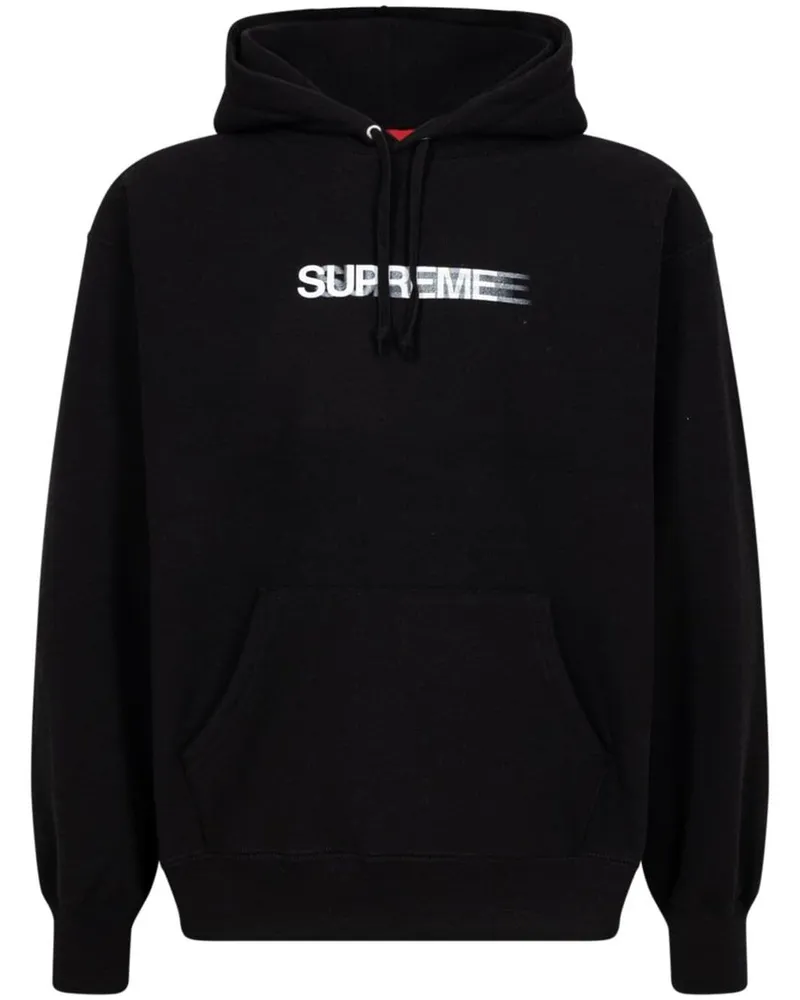 Supreme Being Hoodie mit Logo Schwarz