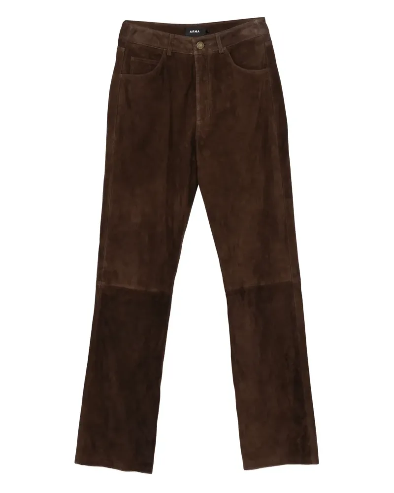 Arma Hose aus Wildleder - Braun Braun