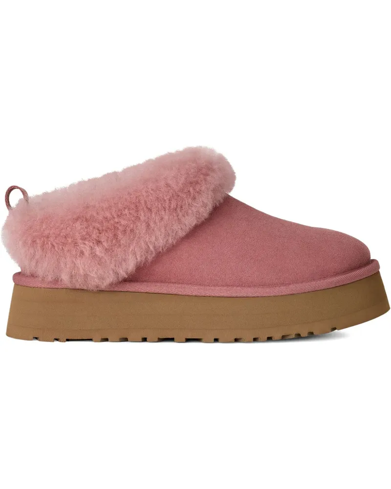 UGG Flache Mules mit Plateau - Rosa Rosa