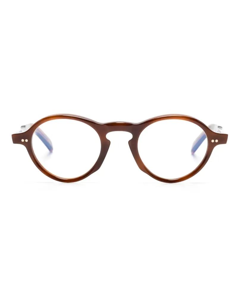 Cutler and Gross GR08 Brille mit rundem Gestell - Braun Braun