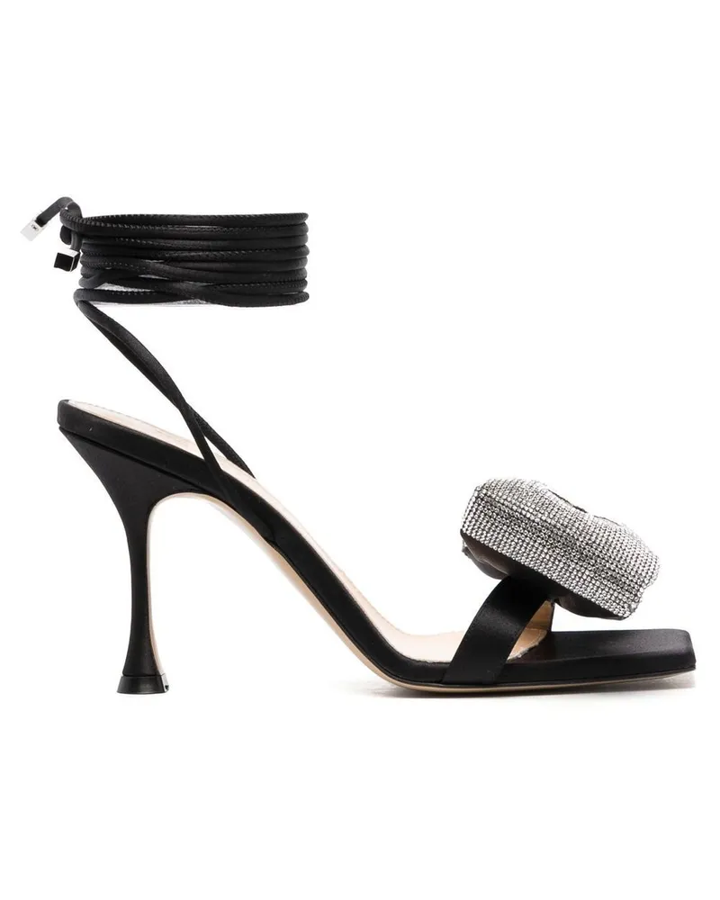 Mach & Mach Nicole Sandalen 100mm - Schwarz Schwarz