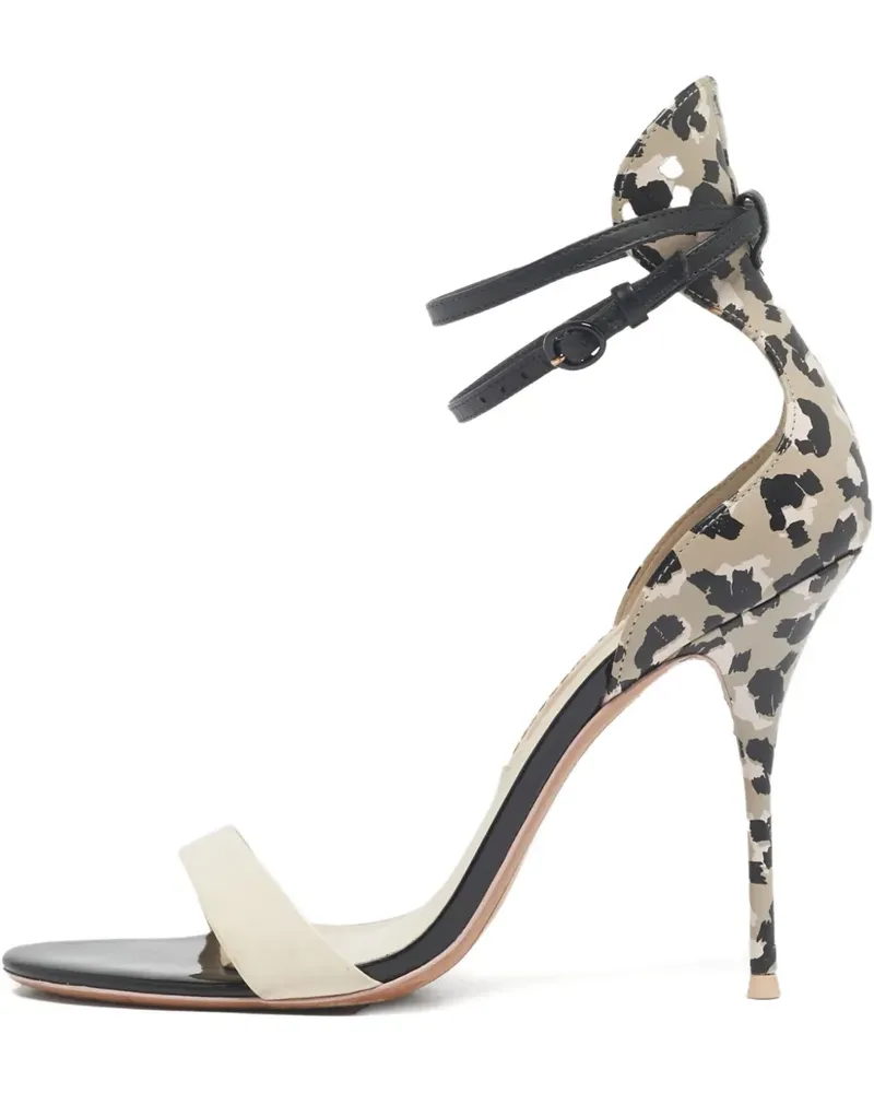 Sophia Webster Nicole strappy leather sandals - Grau Grau