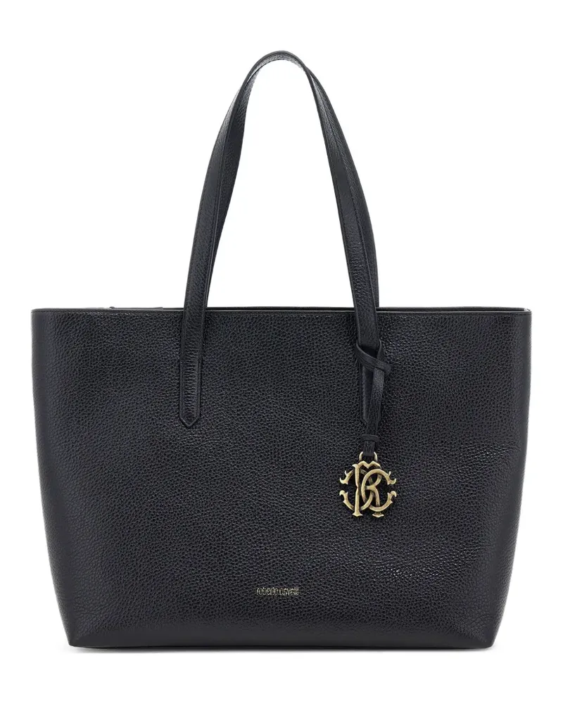 Roberto Cavalli Strukturierte Handtasche - Schwarz Schwarz