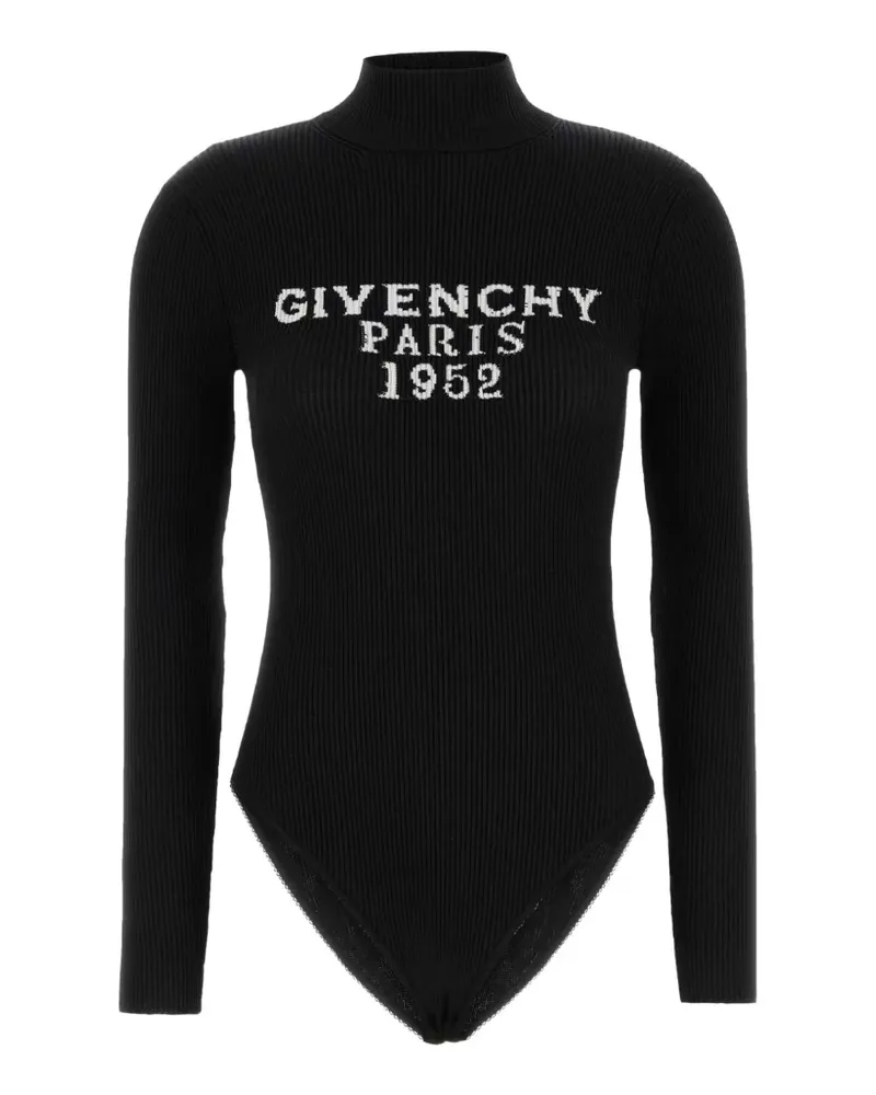 Givenchy Body mit Stehkragen - Schwarz Schwarz