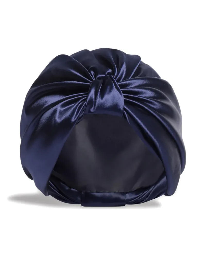 Alberta Ferretti Hut mit Knoten - Blau Blau