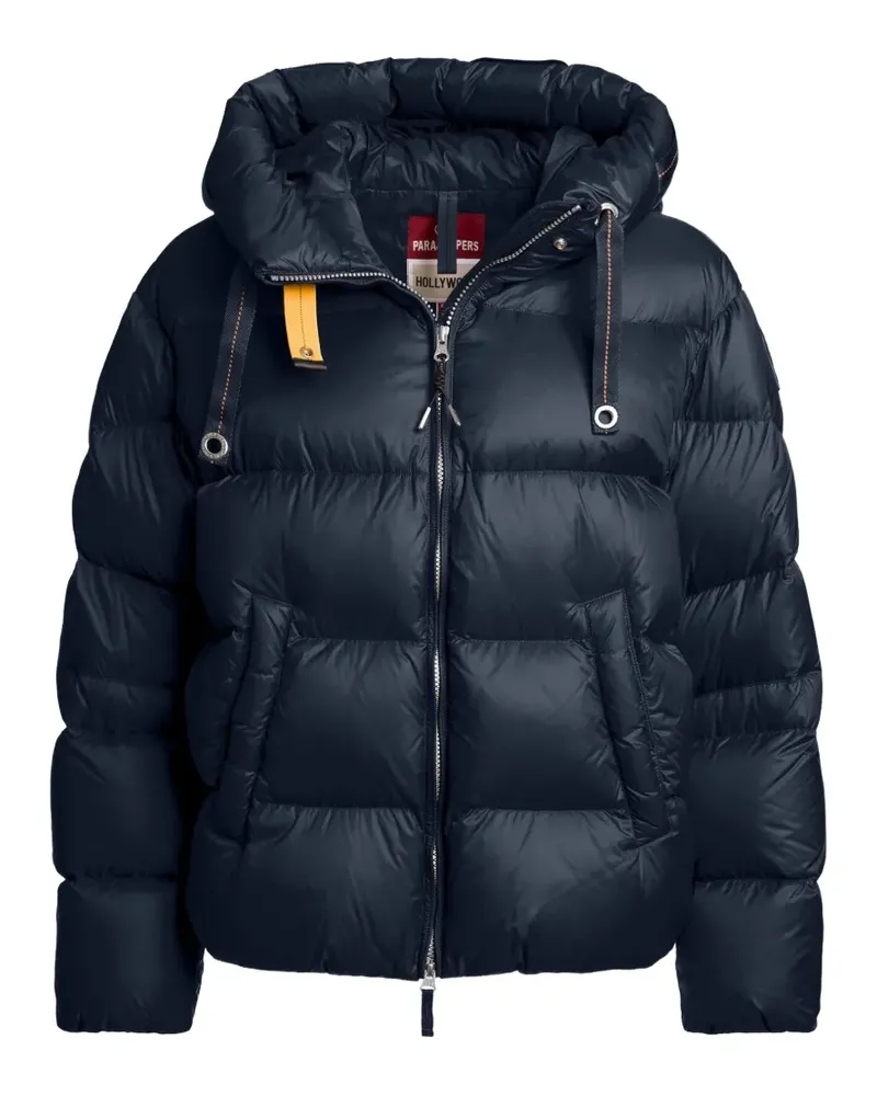 Parajumpers Tilly quilted hooded jacket - Blau Blau