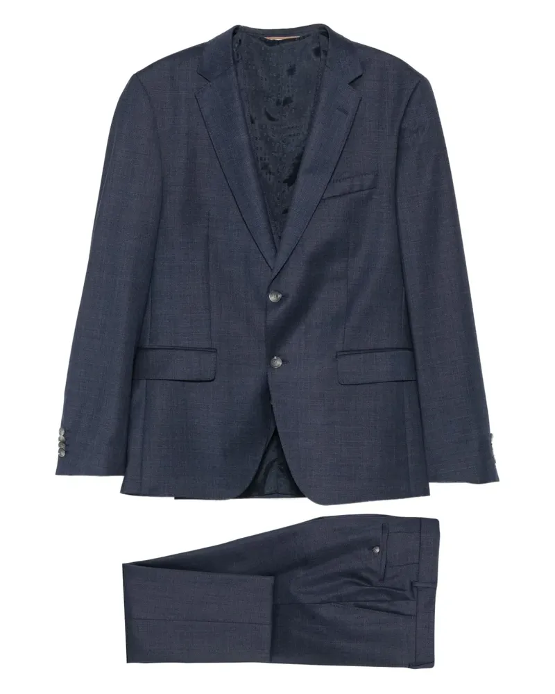 HUGO BOSS Einreihiger Anzug - Blau Blau