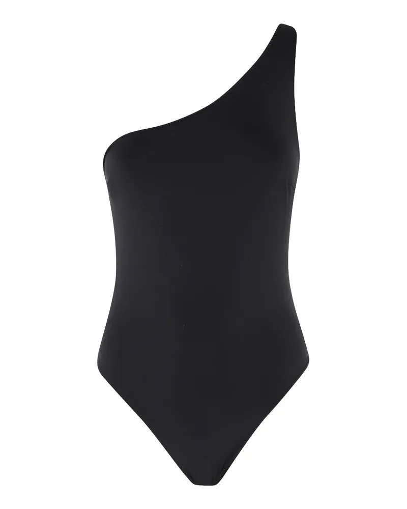 Federica Tosi one-shoulder cutout swimsuit - Schwarz Schwarz