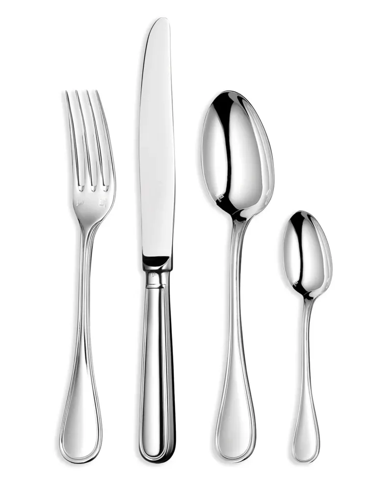 Christofle Albi Acier Besteck-Set (6 Personen) - Silber Silber