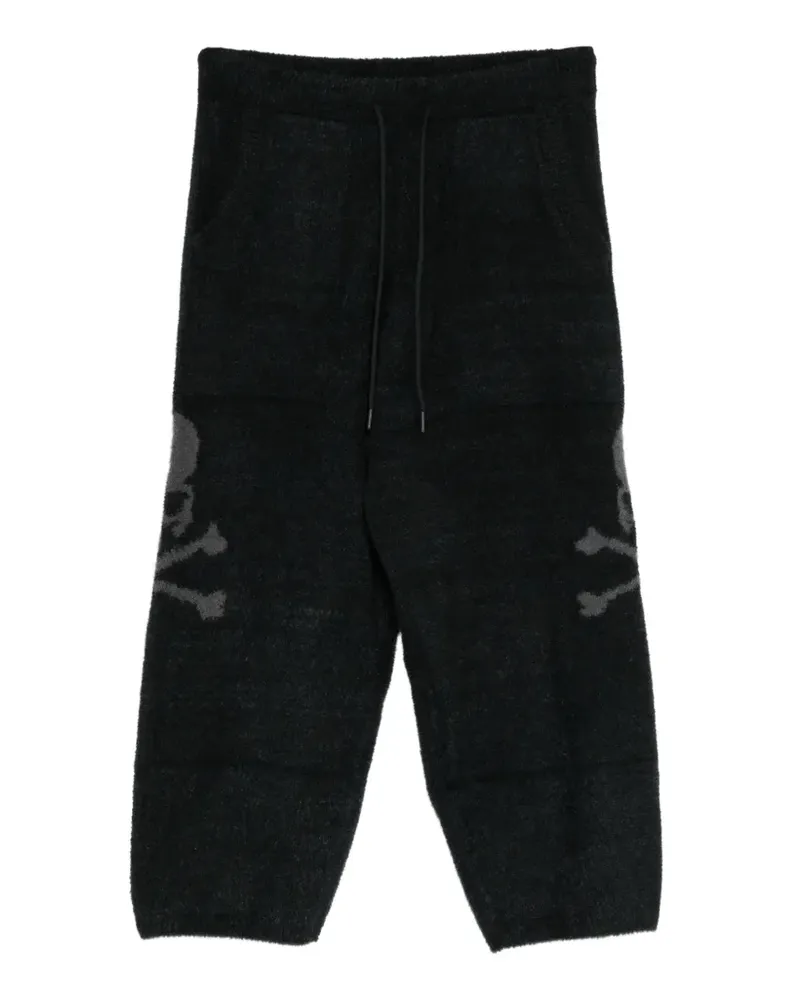 Mastermind World Lounge Hose mit Totenkopf-Logo - Schwarz Schwarz