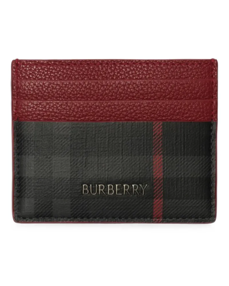 Burberry City Check card case - Schwarz Schwarz