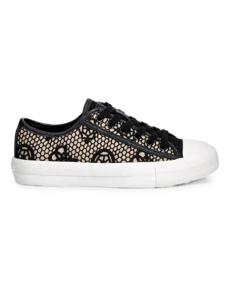 Guess Ciesta monogram sneakers - Schwarz Schwarz