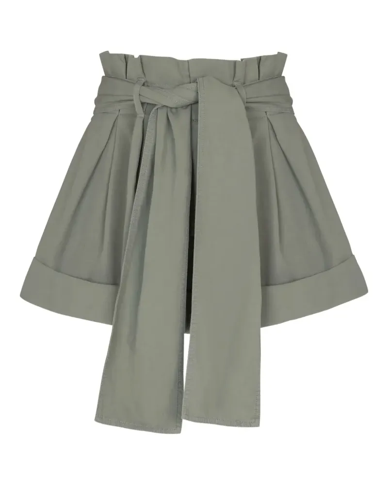 Balmain Shorts mit Schnürung - Grün Grün