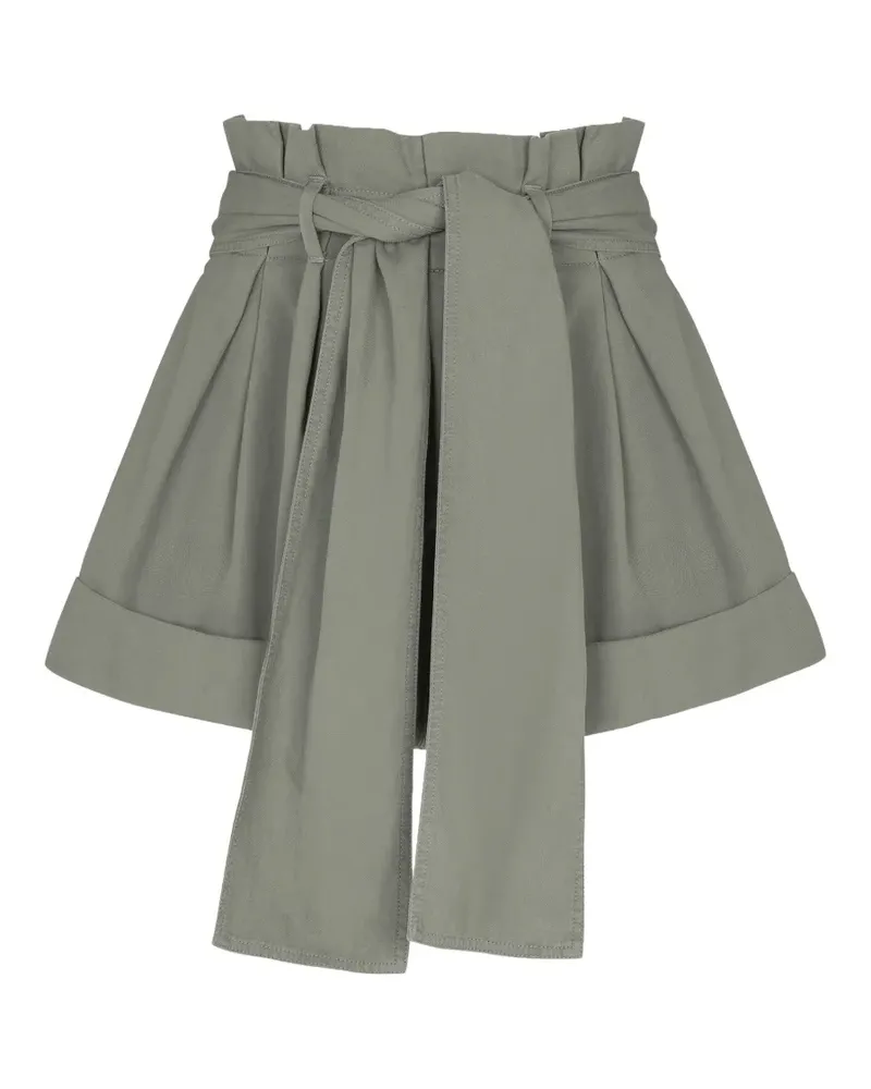 Balmain Shorts mit Schnürung - Grün Grün