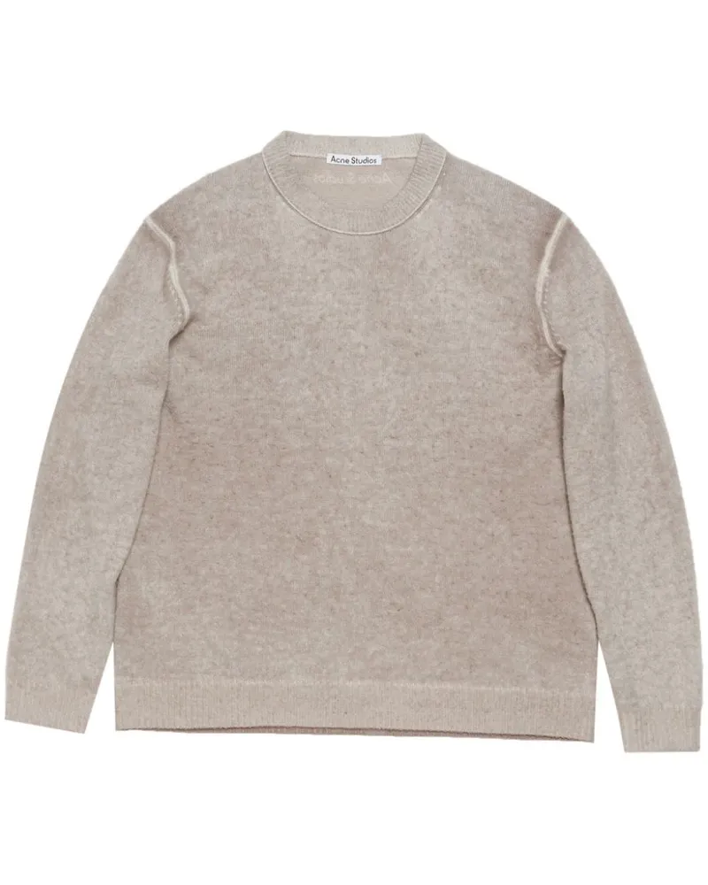 Acne Studios Pullover mit Print - Nude Nude