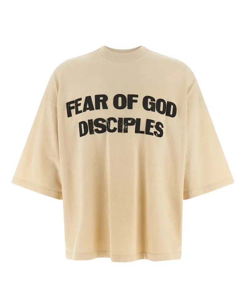 Fear of God Kurzärmeliges Disciple T-Shirt - Nude Nude