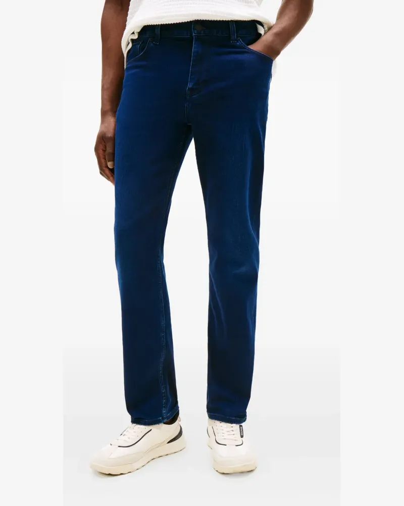 Tommy Hilfiger Denton Straight-Leg-Jeans - Blau Blau