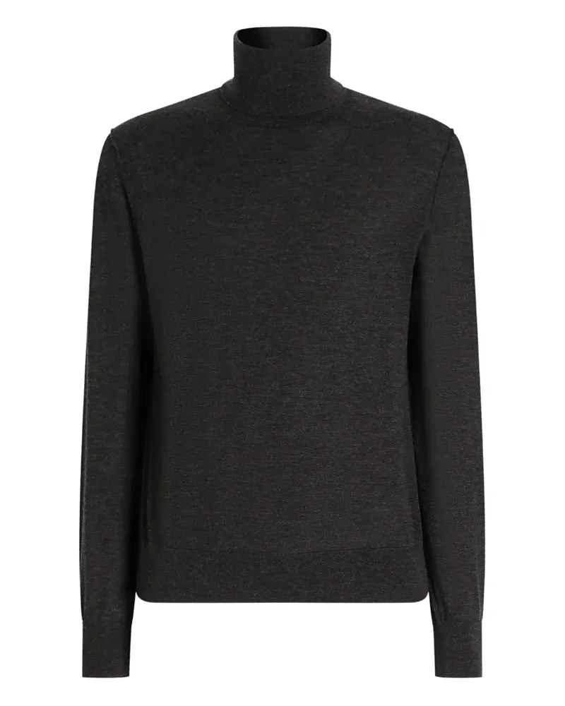 Dolce & Gabbana Rollkragenpullover aus Kaschmir - Grau Grau