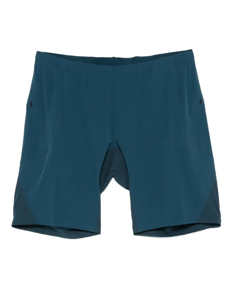 Arc'teryx Shorts mit Kontrasteinsätzen - Blau Blau