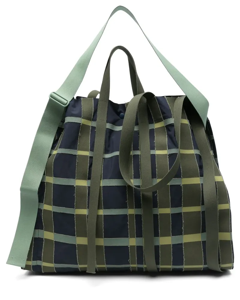 Issey Miyake Windswept Schultertasche - Grün Grün