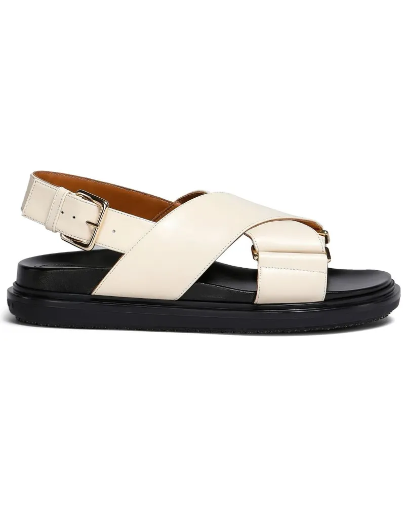 Marni Fussbet Sandalen - Nude Nude