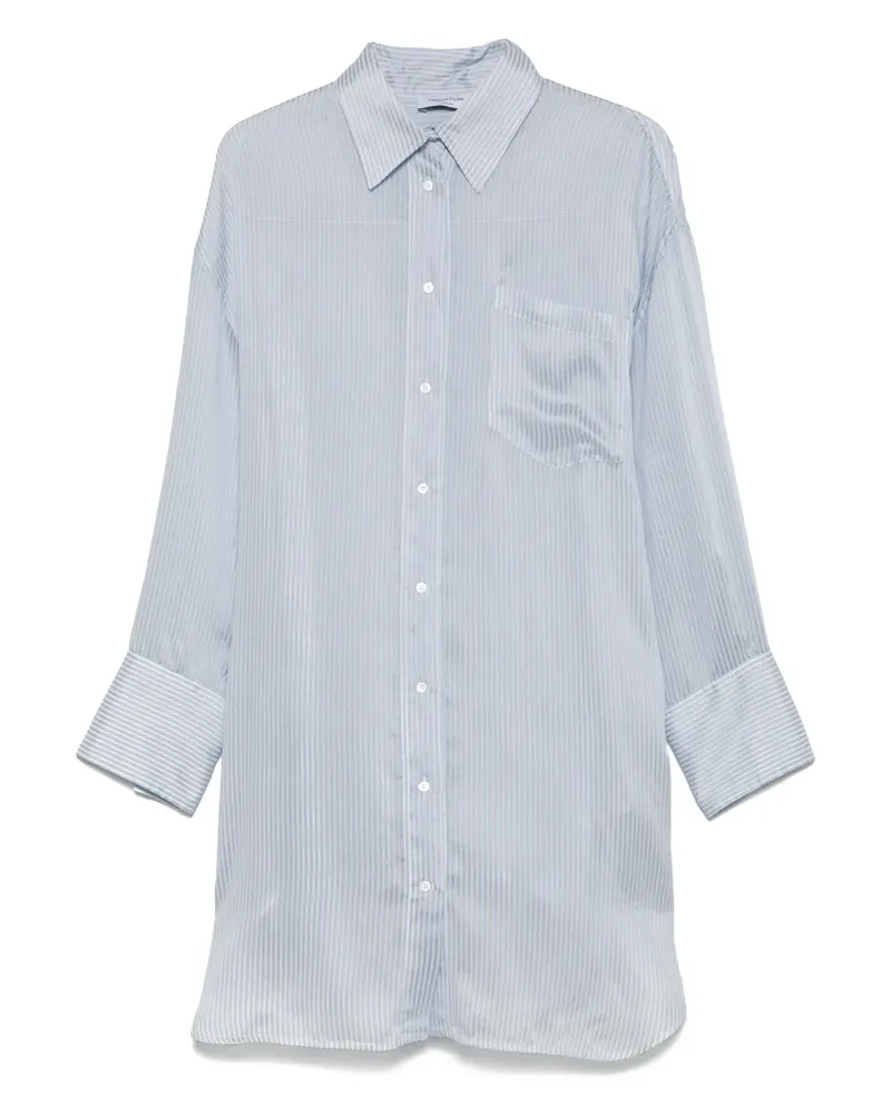 Fabiana Filippi Gestreiftes Minikleid - Blau Blau