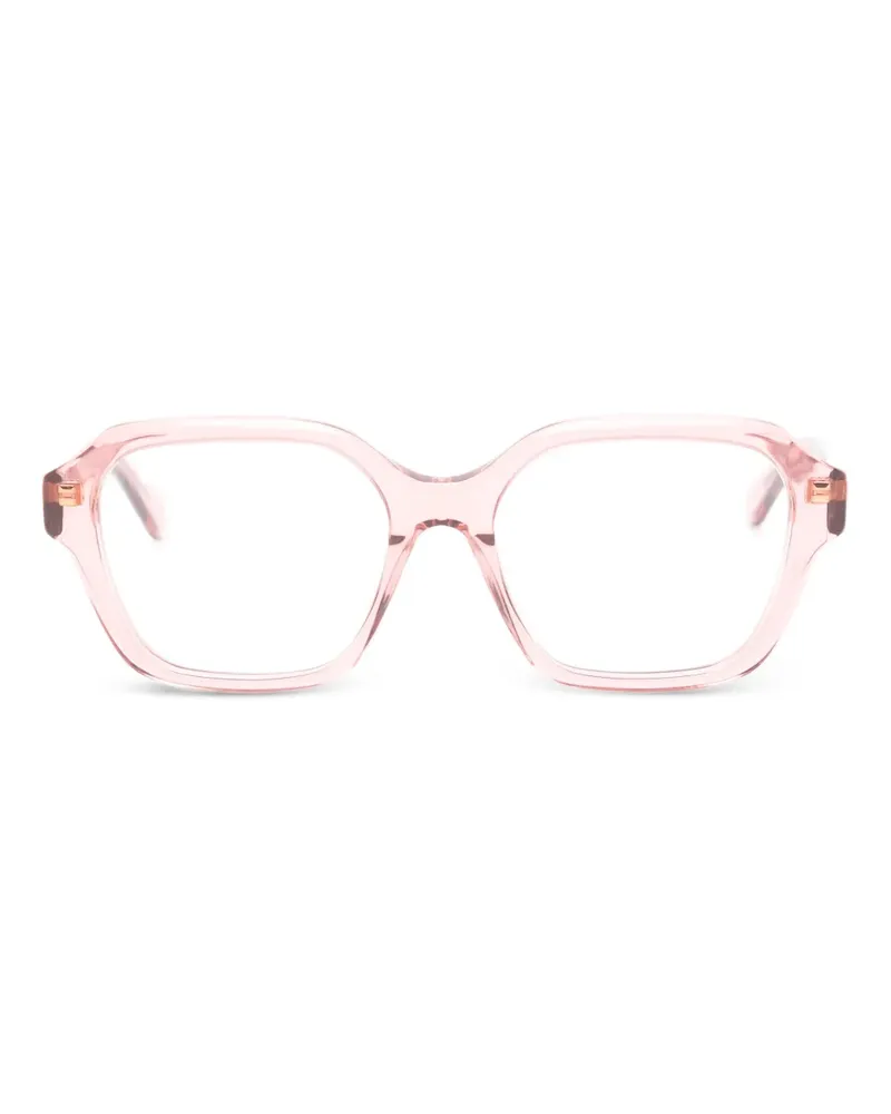 Chloé Brille mit geometrischem Gestell - Rosa Rosa