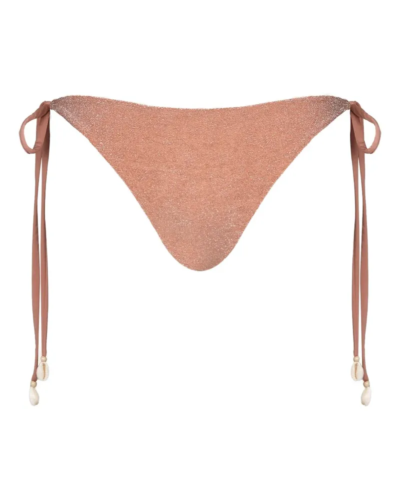 Johanna Ortiz Sagrado tie bikini bottom - Orange Orange