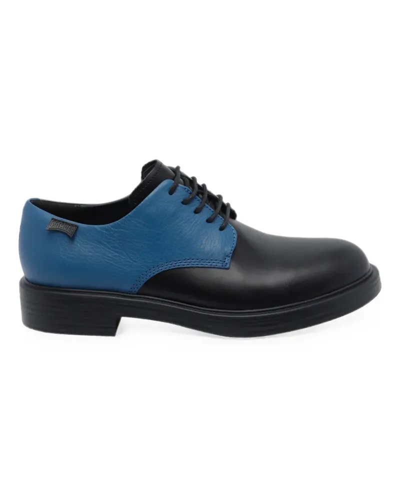 Camper Twins colour-block lace-up shoes - Schwarz Schwarz