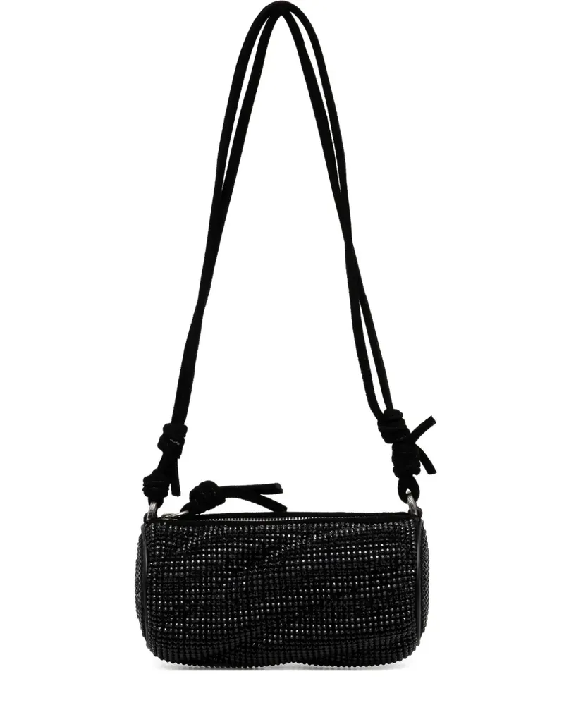 Fiorucci Mella rhinestone-embellished mini bag - Schwarz Schwarz