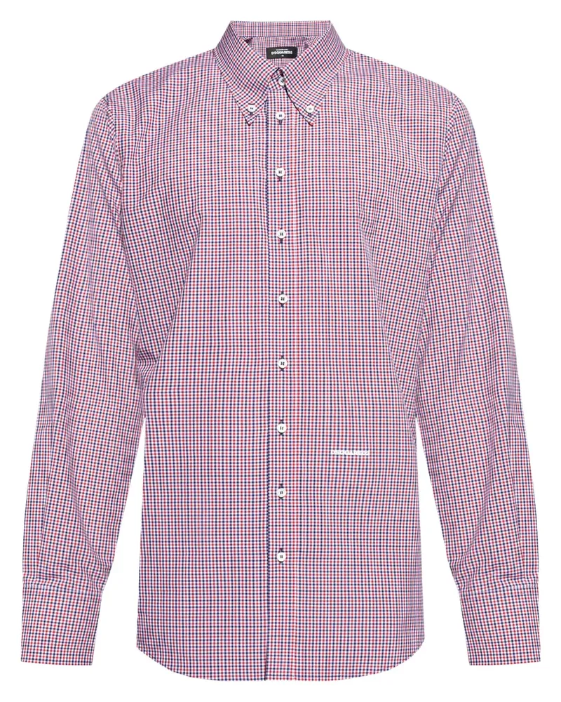 Dsquared2 Klassisches Hemd - Rot Rot