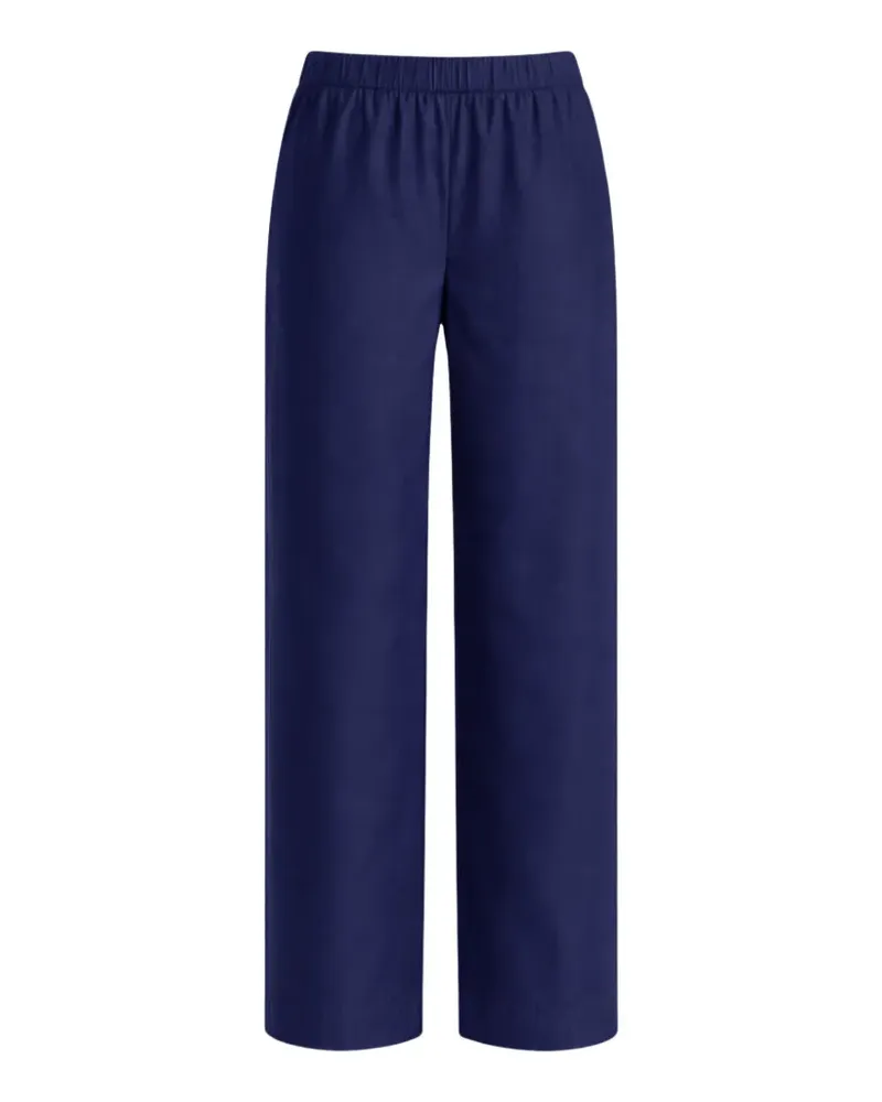 Liviana Conti Julian elasticated-waistband trousers - Blau Blau