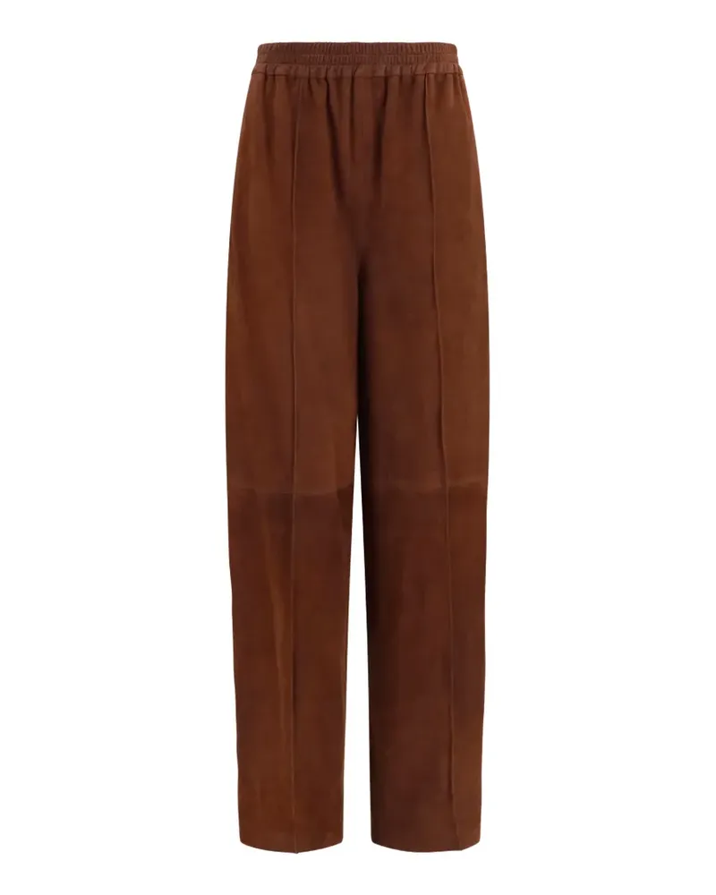 Fabiana Filippi Hose aus Leder - Braun Braun