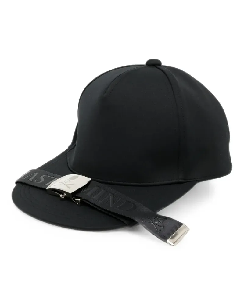 Mastermind World logo-strap buckle-detail baseball cap - Schwarz Schwarz