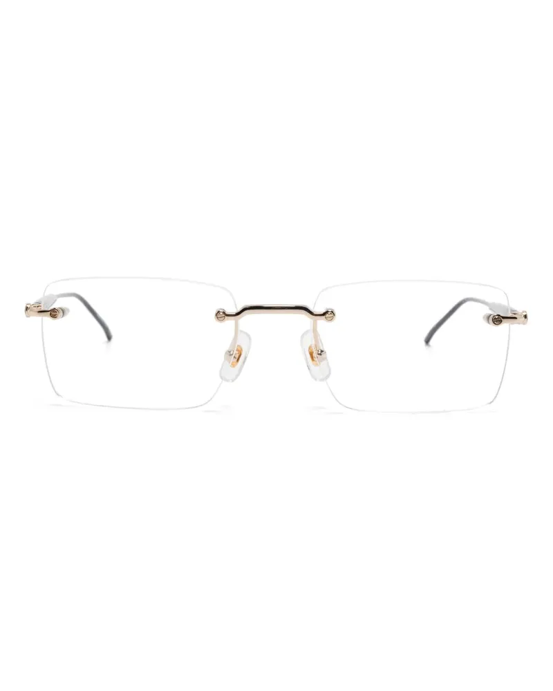 Montblanc Rahmenlose Brille - Schwarz Schwarz