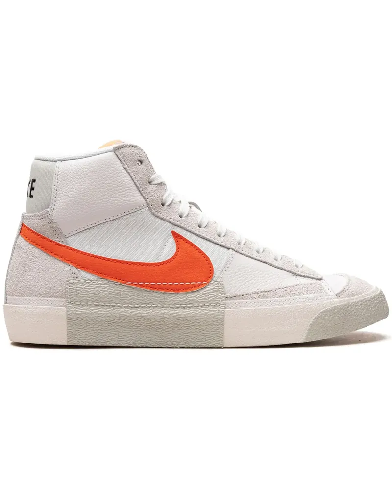 Nike Blazer Mid 77 Remastered Pro Club Sneakers - Weiß Weiß