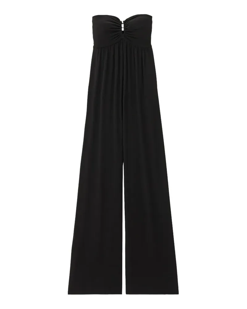 ba&sh Jema strapless gathered jumpsuit - Schwarz Schwarz