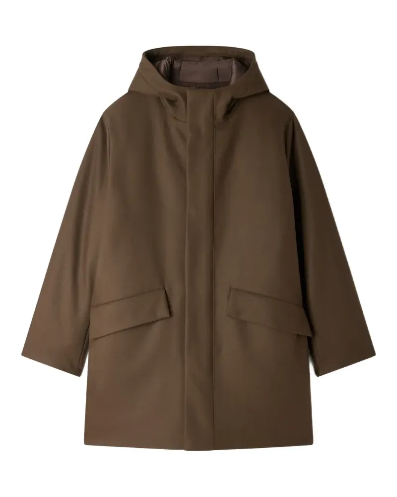Sandro Kapuzenparka mit Reißverschluss - Braun Braun