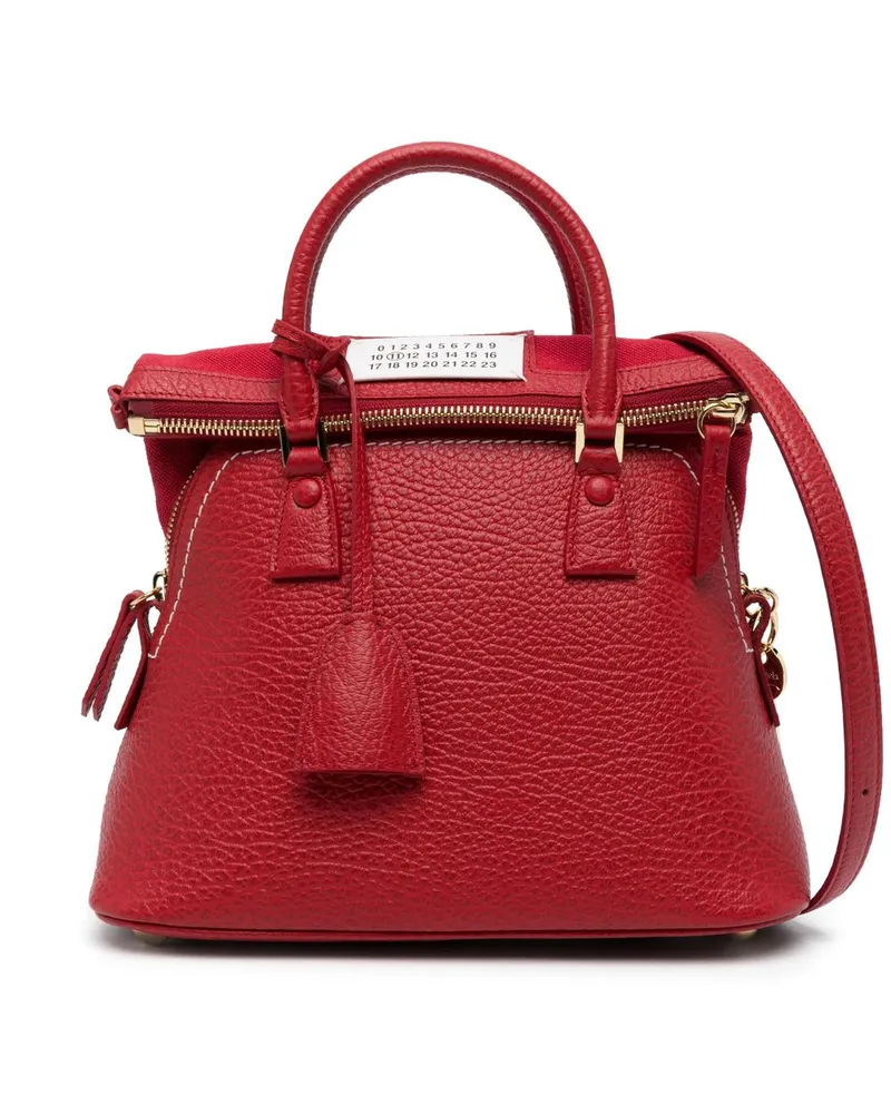 Maison Margiela Mini 5AC Classique Handtasche - Rot Rot