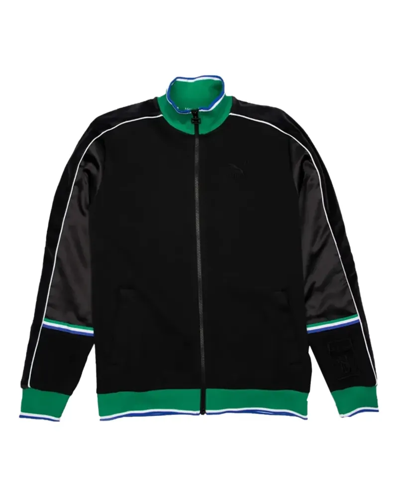 Puma Big Sean T7 Sportjacke mit Reißverschluss - Schwarz Schwarz