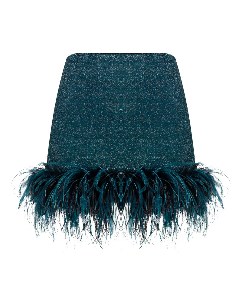 Oséree Lumière Plumage Minirock - Blau Blau