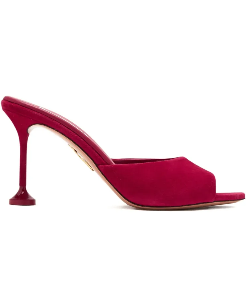 Aquazzura Bisous Stiletto-Sandalen 85mm - Rot Rot