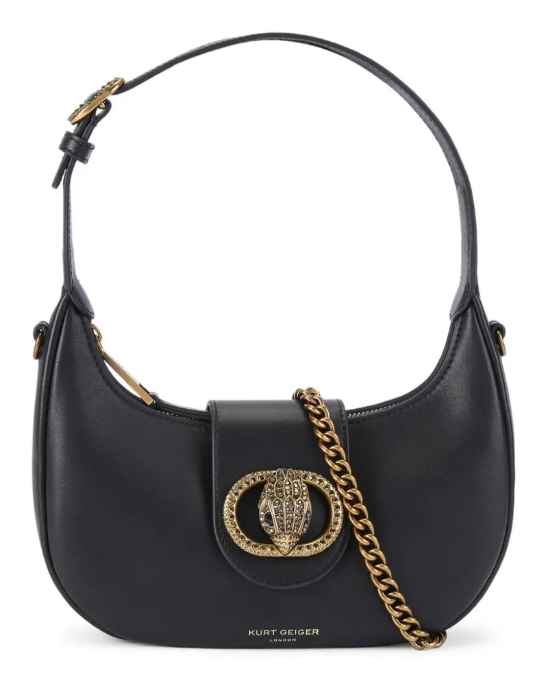 Kurt Geiger Kleine Chelsea Schultertasche - Schwarz Schwarz