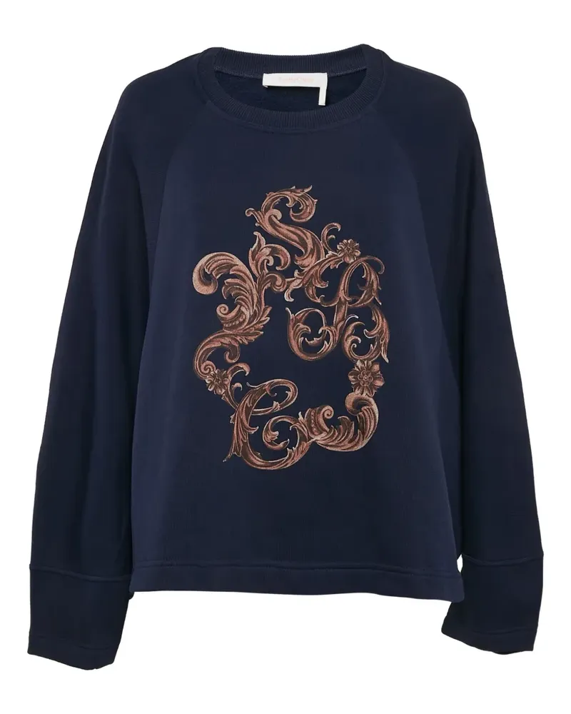 See by Chloé 2020 Fleece-Sweatshirt - Blau Blau