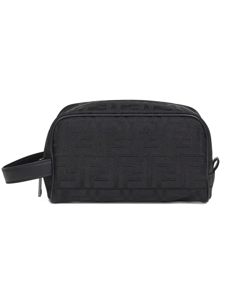 Fendi ff padded handle shoulder bag - Schwarz Schwarz